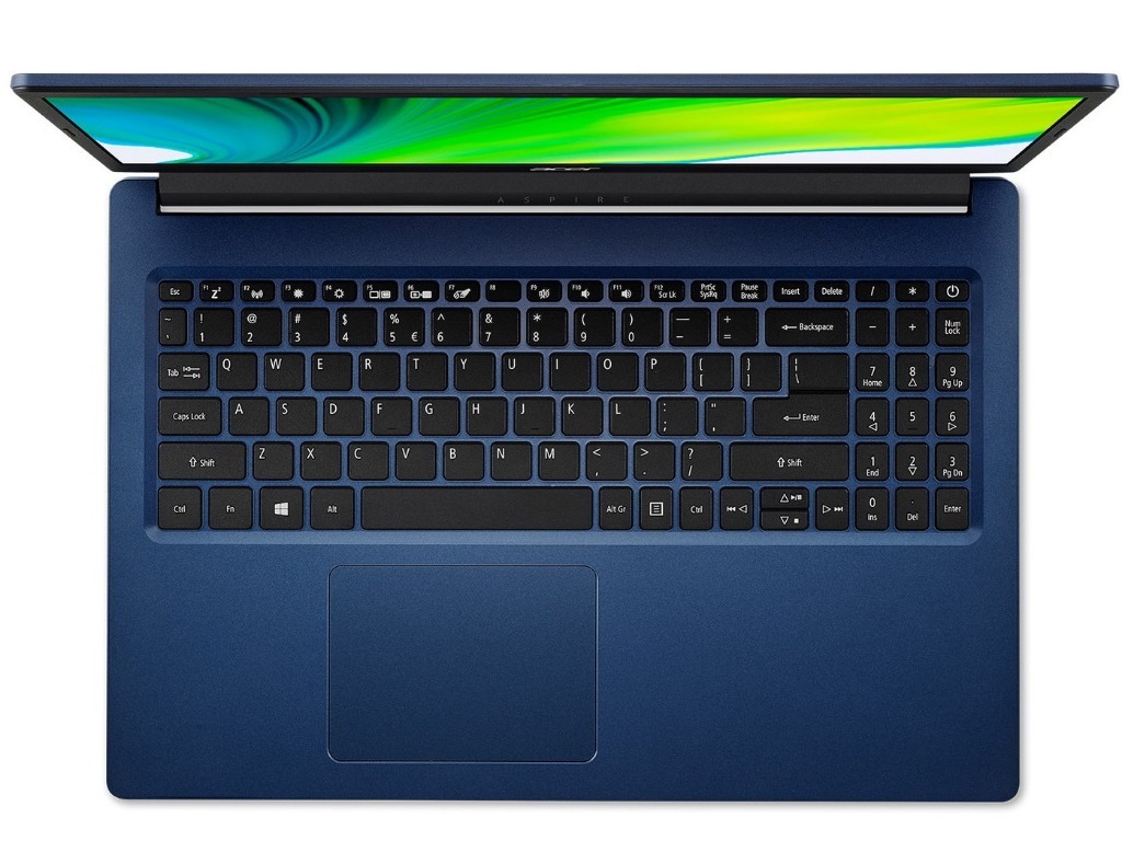 ACER Aspire A315-57G / 15.6" FullHD / Intel Core i3-1005G1 / 8GB DDR4 / 256GB NVMe / NVIDIA GeForce MX330 2GB GDDR5 / No OS / Blue