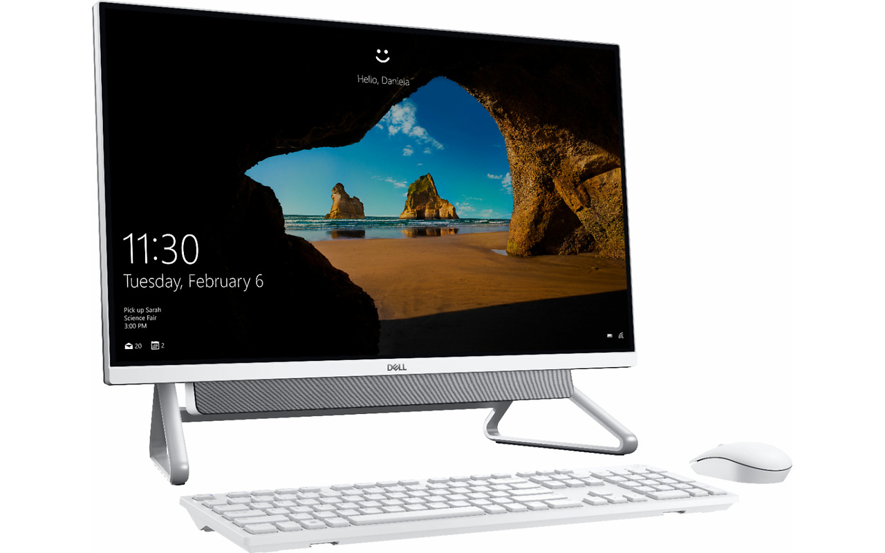 DELL Inspiron 7700 / 27" FullHD IPS Infinity / Intel Core i7-1165G7 / 8GB DDR4 / 512GB NVMe + 1.0TB HDD / Intel Iris Xe Graphics / Windows 10 PRO / White