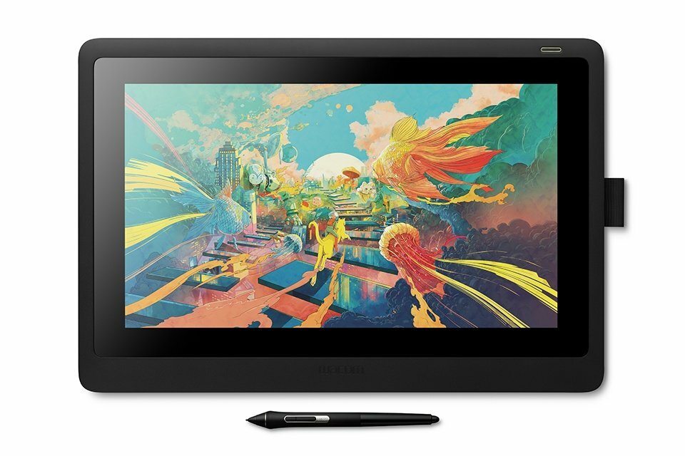 Wacom Interactive Pen Display Cintiq 16 " UHD / DTK1660K0B /