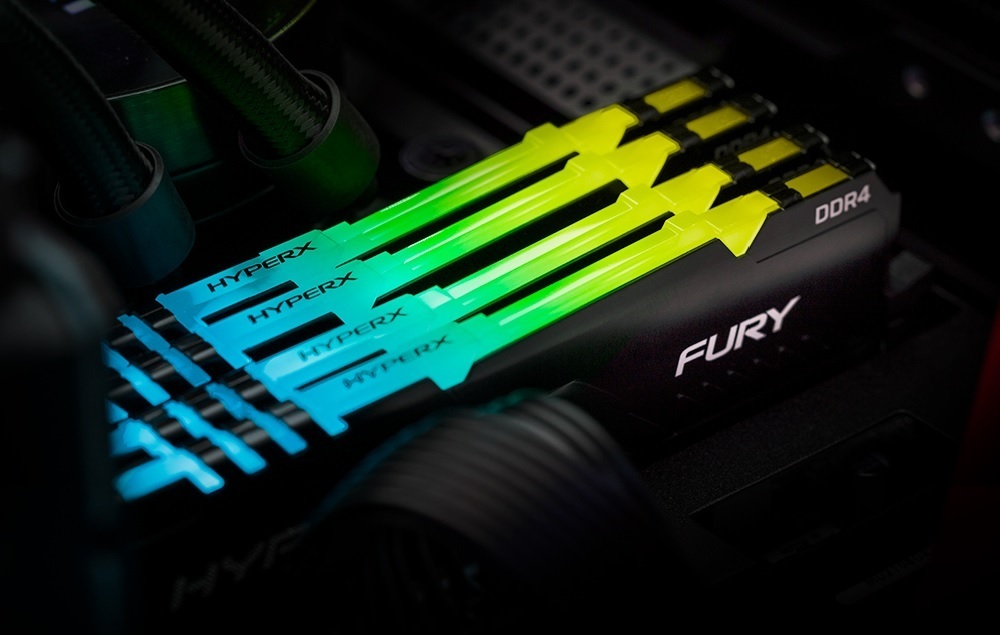 Kingston HyperX FURY RGB HX432C16FB4AK2/32 / 2x16GB DDR4 3200