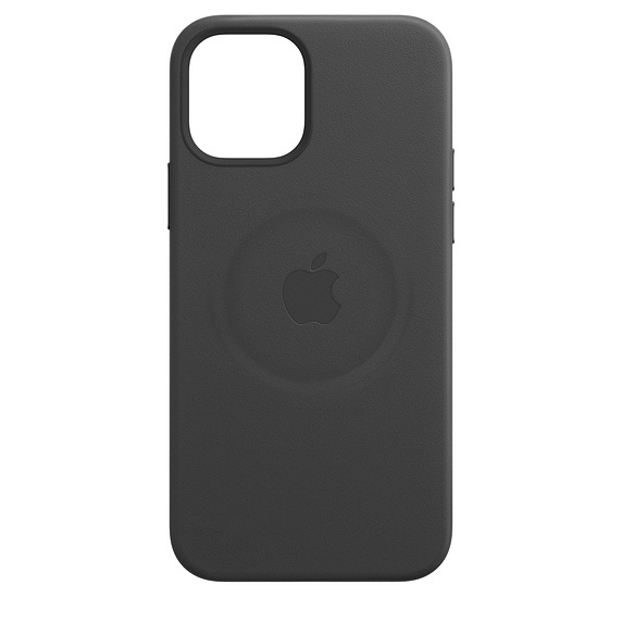 Apple Original iPhone 12 mini Leather Case with MagSafe / Black