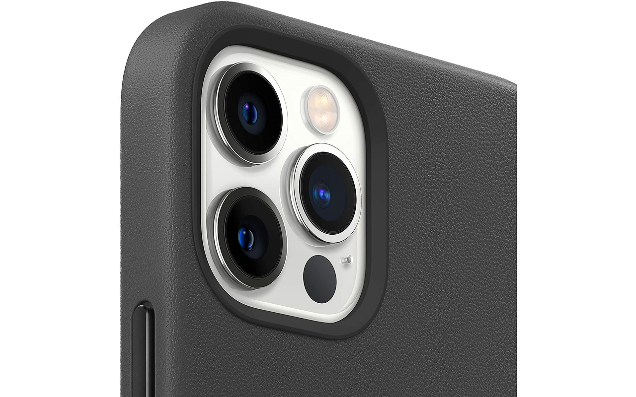 Apple Original iPhone 12 Pro Max Leather Case with MagSafe / Black