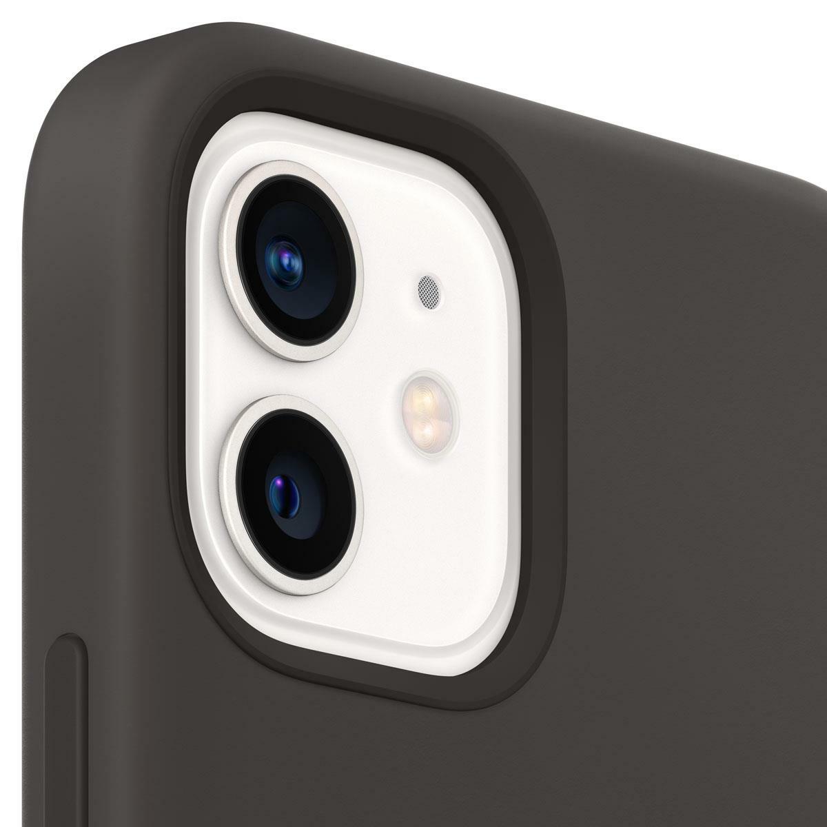 Apple Original iPhone 12 Pro Max Silicone Case with MagSafe / Black