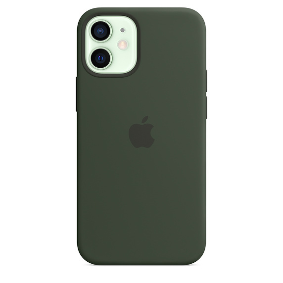 Apple Original iPhone 12 mini Silicone Case with MagSafe / Green