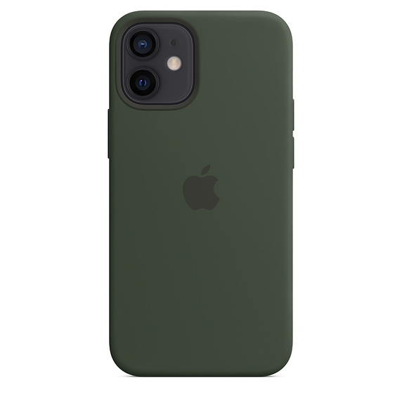 Apple Original iPhone 12 mini Silicone Case with MagSafe / Green