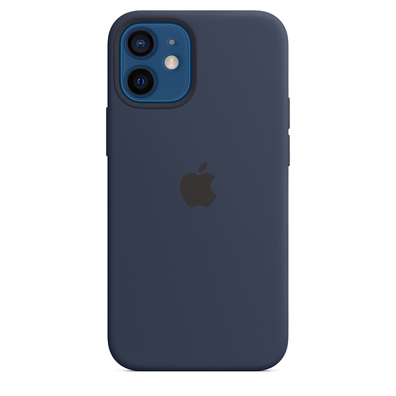 Apple Original iPhone 12 mini Silicone Case with MagSafe / Blue