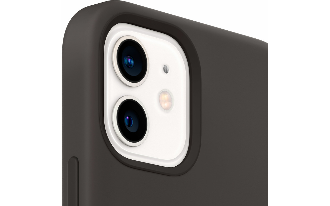 Apple Original iPhone 12 mini Silicone Case with MagSafe / Black