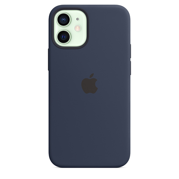 Apple Original iPhone 12 mini Silicone Case with MagSafe / Blue