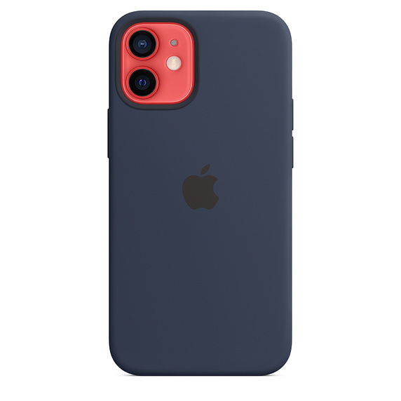 Apple Original iPhone 12 mini Silicone Case with MagSafe / Blue