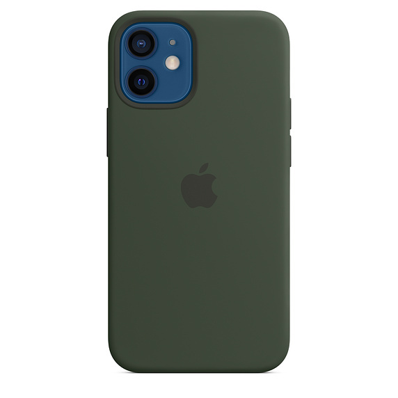 Apple Original iPhone 12 mini Silicone Case with MagSafe / Green