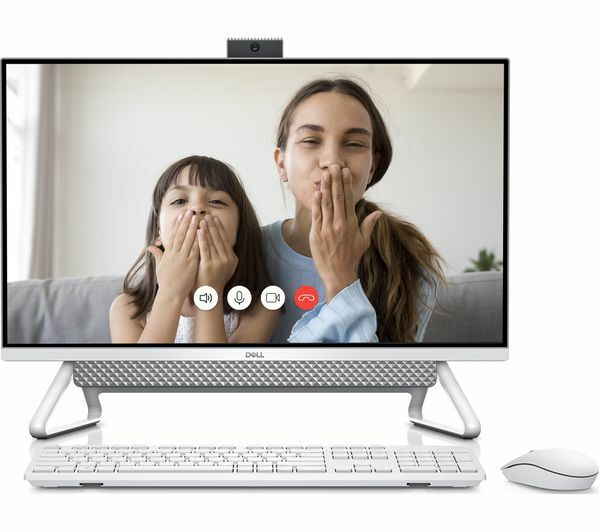 DELL Inspiron 5400 / 23.8" FullHD TOUCH / Core i7-1165G7 / 16GB DDR4 / 256GB NVMe + 1.0TB HDD / NVIDIA GeForce MX330 2GB GDDR5 / Windows 10 PRO / White
