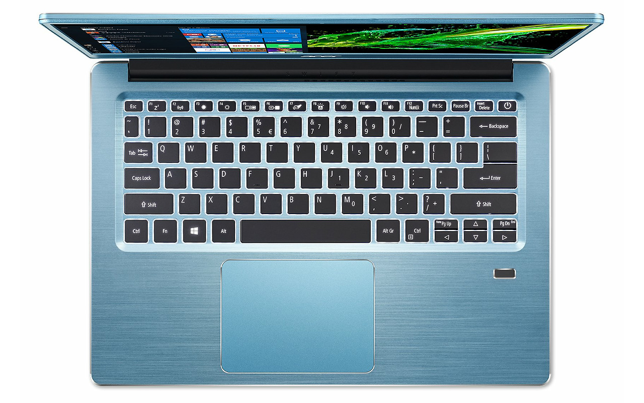ACER Swift 3 SF314-41-R3PC / 14.0" IPS FullHD / AMD Ryzen 3 3200U / 8GB LPDDR4 / 256GB NVMe / Radeon Vega 3 Graphics / No OS / NX.HFEEU.007 / Blue