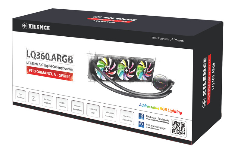 Xilence XC980.LQ360_ARGB  Liquid Cooler Performance A+
