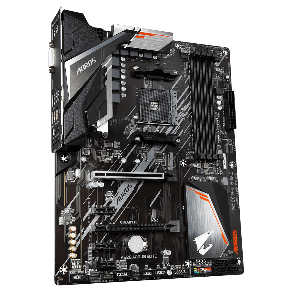 GIGABYTE GA-A520 AORUS Elite / Socket AM4 AMD A520 Dual 4xDDR4-4733