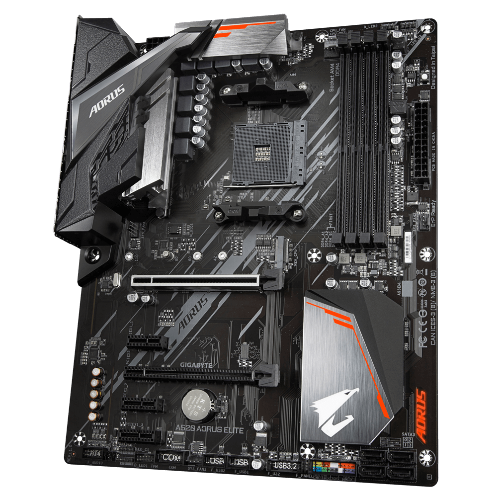 GIGABYTE GA-A520 AORUS Elite / Socket AM4 AMD A520 Dual 4xDDR4-4733