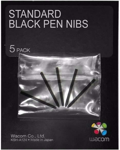 Wacom Standard Black Pen Nibs 5pack / Black