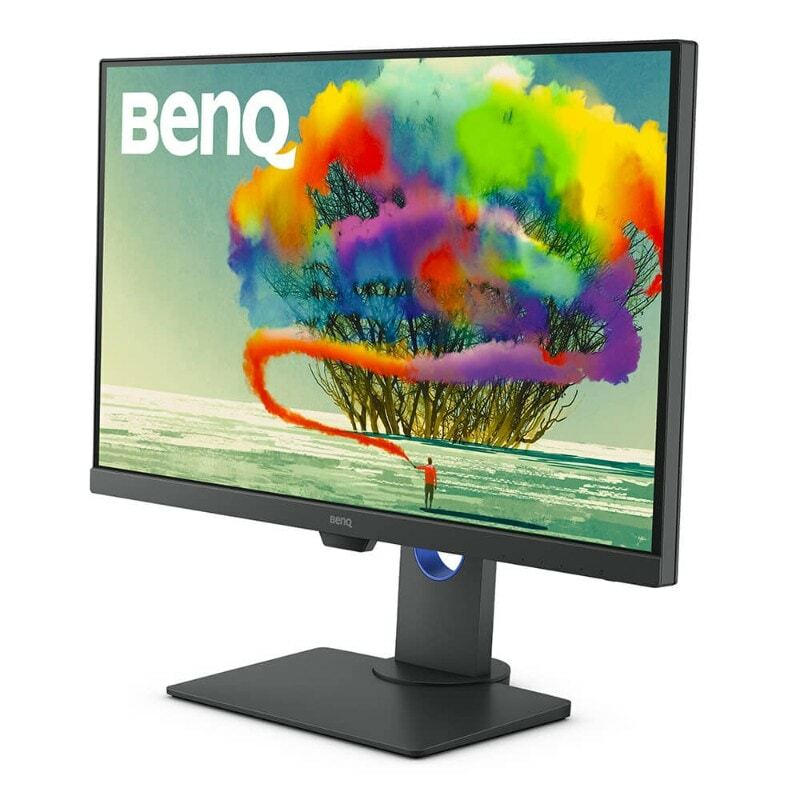 BenQ PD2705Q / 27" IPS 2560x1440 / KVM & ICCsync boost work efficiency / Black