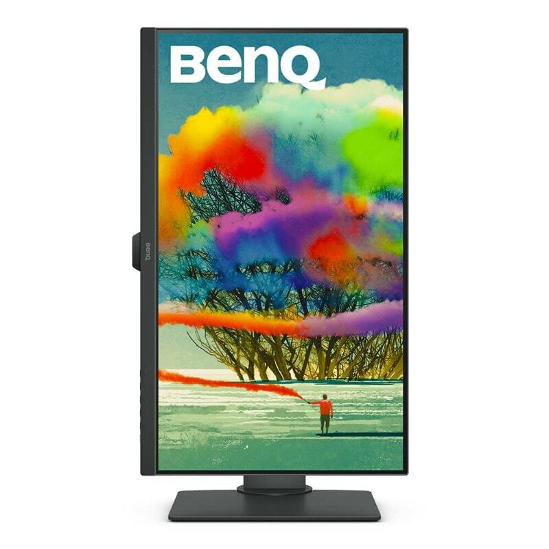 BenQ PD2705Q / 27" IPS 2560x1440 / KVM & ICCsync boost work efficiency / Black