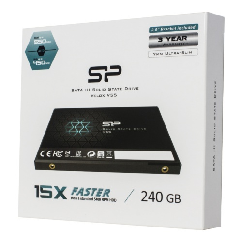 Silicon Power Slim S55 SP240GBSS3S55S25 2.5" SSD 240GB