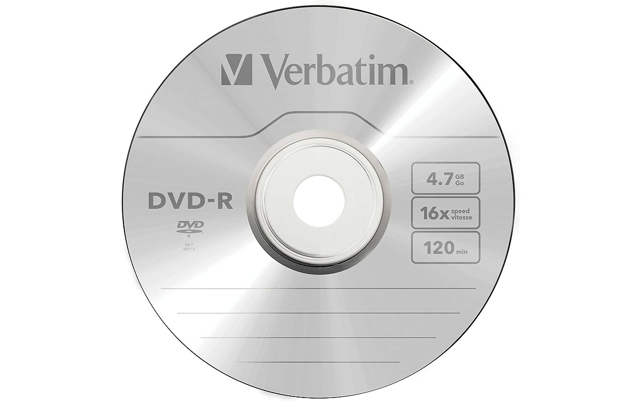 Verbatim DataLifePlus DVD-R AZO 4.7GB 16X MATT SILVER SURFAC x100 / 43549