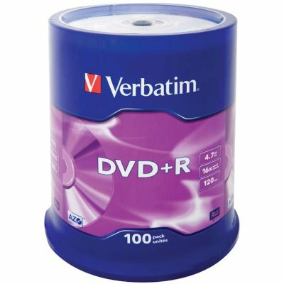 Verbatim DataLifePlus DVD+R AZO 4.7GB 16X MATT SILVER SURFACE x100 / 43551