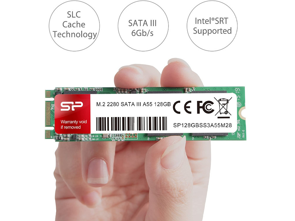 Silicon Power Ace A55 SP128GBSS3A55M28 M.2 SATA SSD 128GB