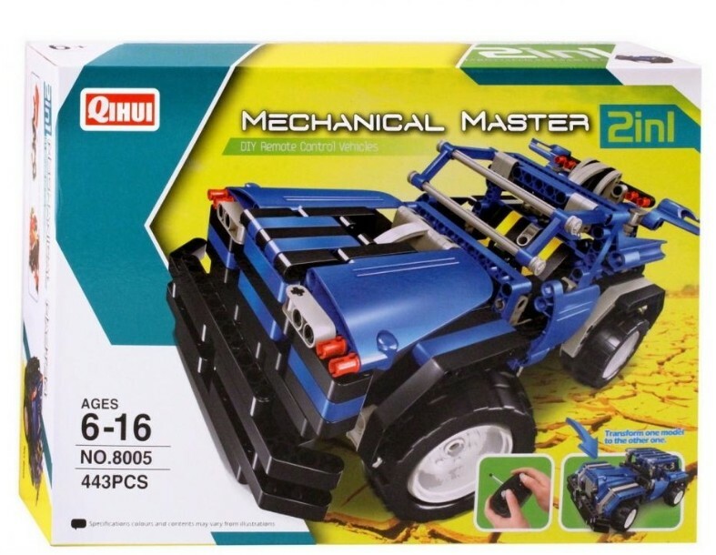 XTech 8005 Bricks: 2in1 Sport Car & Saloon Car