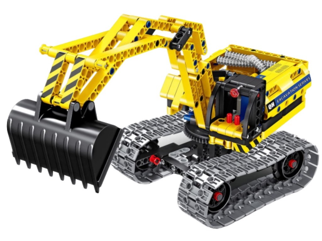 XTech 6801 Bricks: 2in1 Construction Excavator & Robot