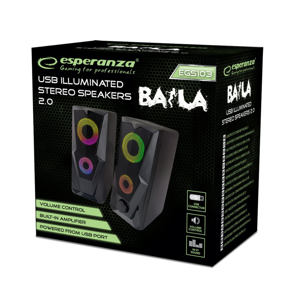 Esperanza Baila EGS103 / Black