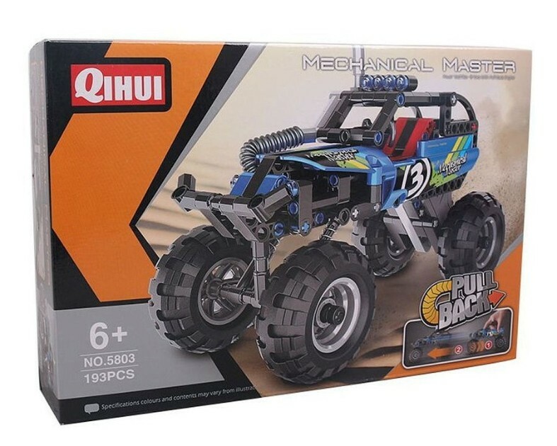 XTech 5803 Bricks: Pull Back Off-Road Vehicle