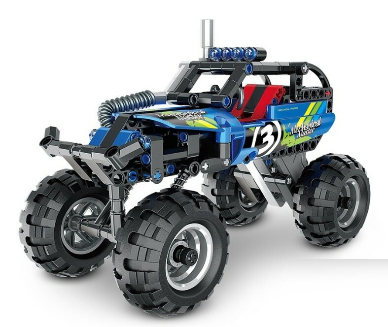 XTech 5803 Bricks: Pull Back Off-Road Vehicle
