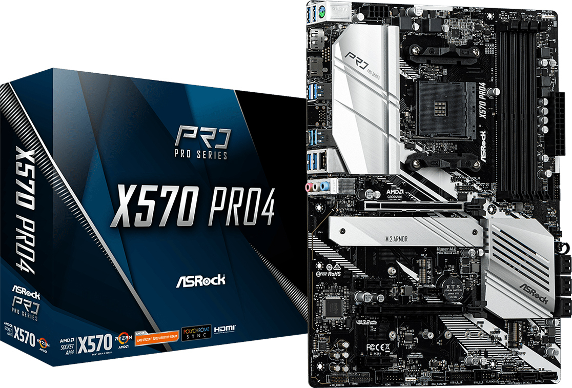 ASRock X570 PRO4 ATX AM4 Socket