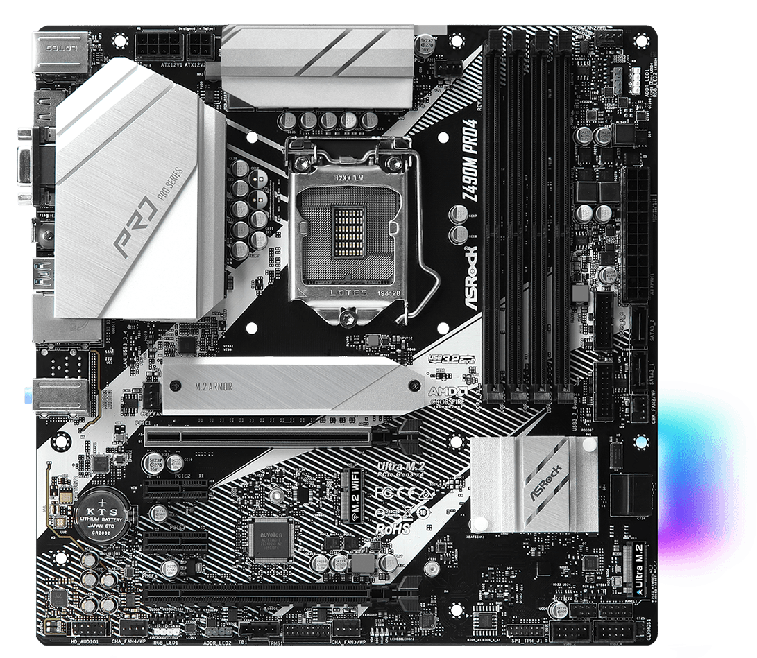 ASRock Z490M PRO4 mATX S1200