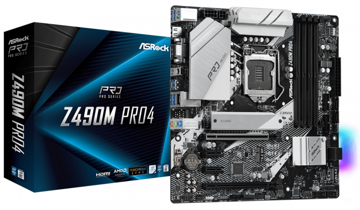 ASRock Z490M PRO4 mATX S1200