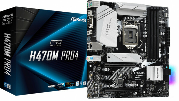 ASRock H470M PRO4 mATX S1200