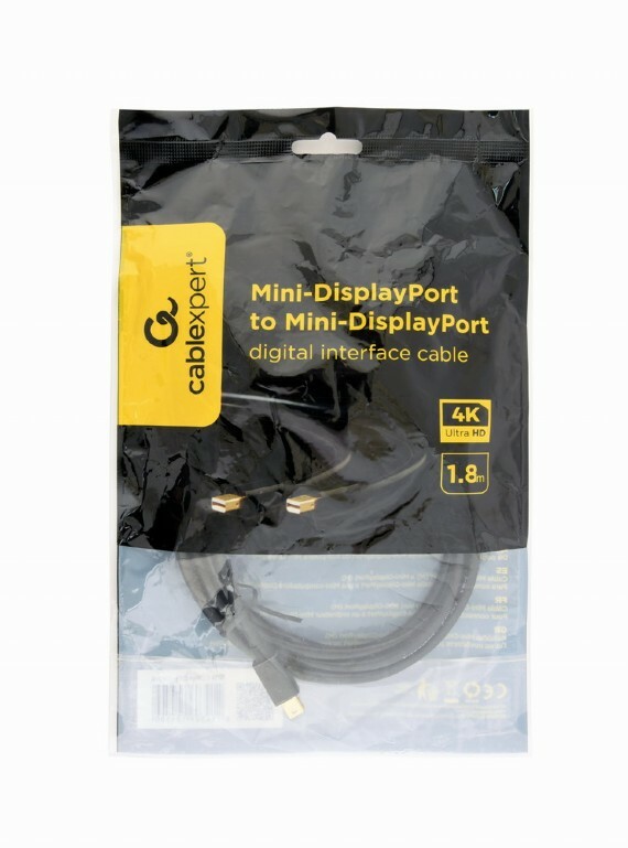 Cablexpert CCP-mDPmDP2-6 Cable MiniDP to MiniDP / Black