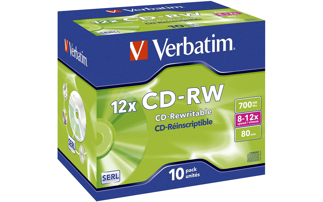 Verbatim DataLifePlus CD-RW SERL 700MB 43148