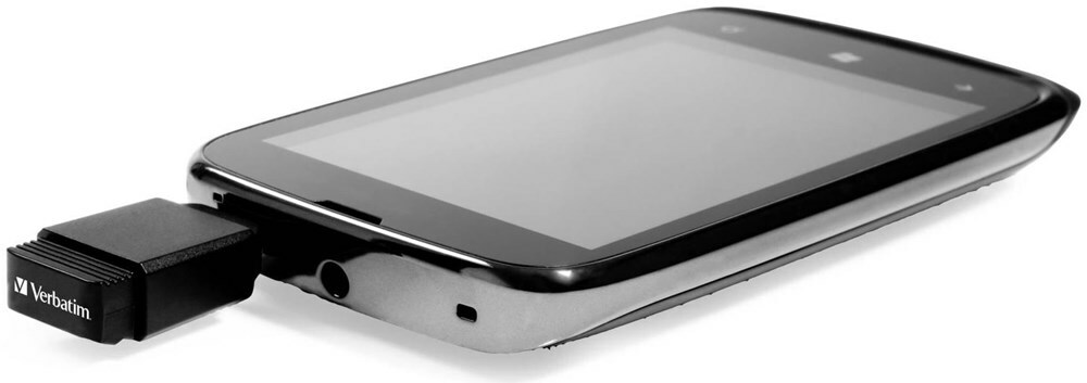 Verbatim NANO USB with Micro USB 64GB 49329 / Black