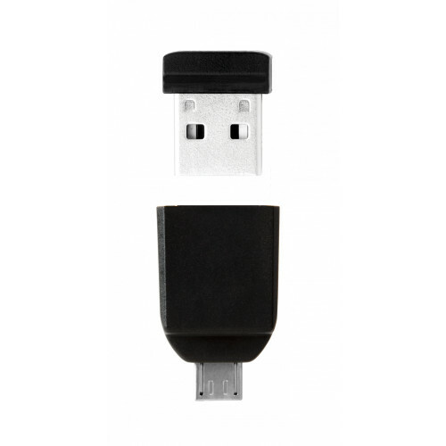 Verbatim NANO USB with Micro USB 64GB 49329 / Black