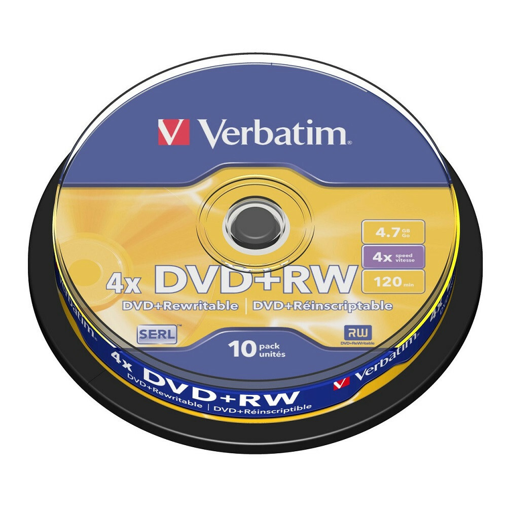 Verbatim 43488 DataLifePlus DVD+RW 4.7GB