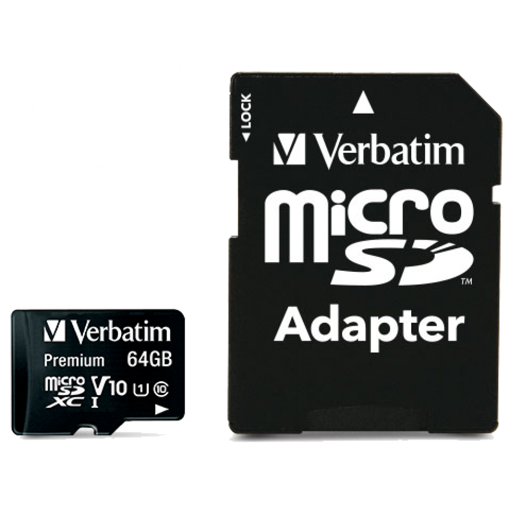 Verbatim Premium microSDXC 64GB 44084
