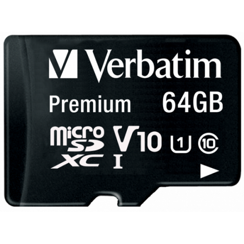 Verbatim Premium microSDXC 64GB 44084