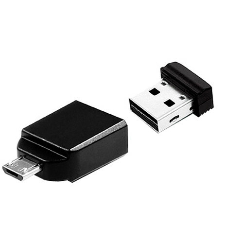 Verbatim NANO USB with Micro USB 16GB 49821 / Black