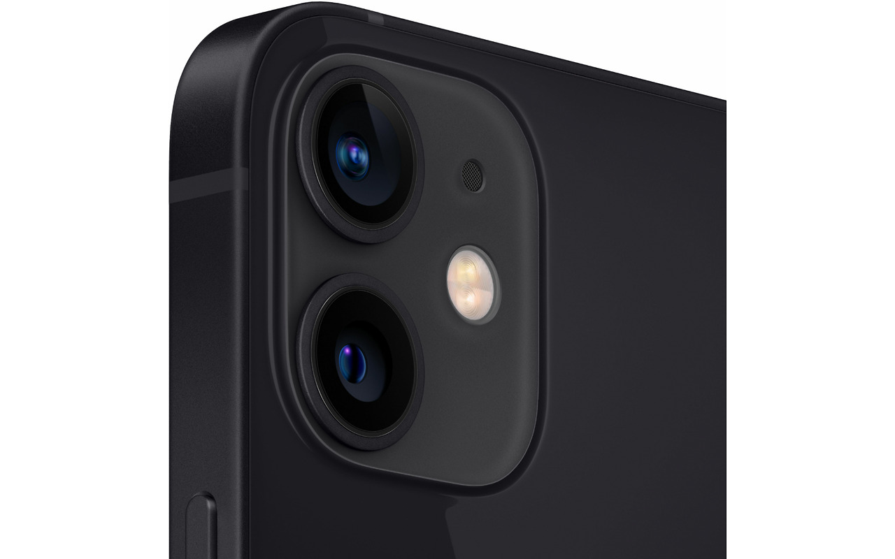 Apple iPhone 12 mini / 5.4" OLED 1080x2340 / A14 Bionic / 4Gb / 64Gb / 2227mAh / Black