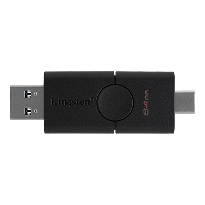 Kingston DataTraveler Duo DTDE/64GB 64GB USB3.2 / Black