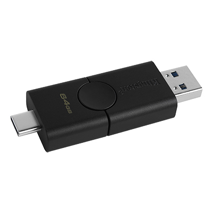Kingston DataTraveler Duo DTDE/64GB 64GB USB3.2 / Black