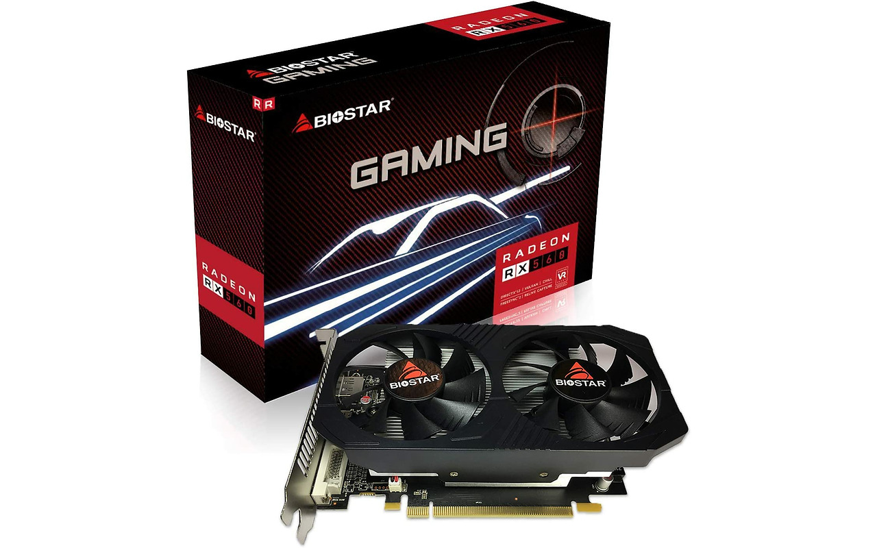Biostar Gaming Radeon RX 560 4GB GDDR5 128Bit / VA5615RF41