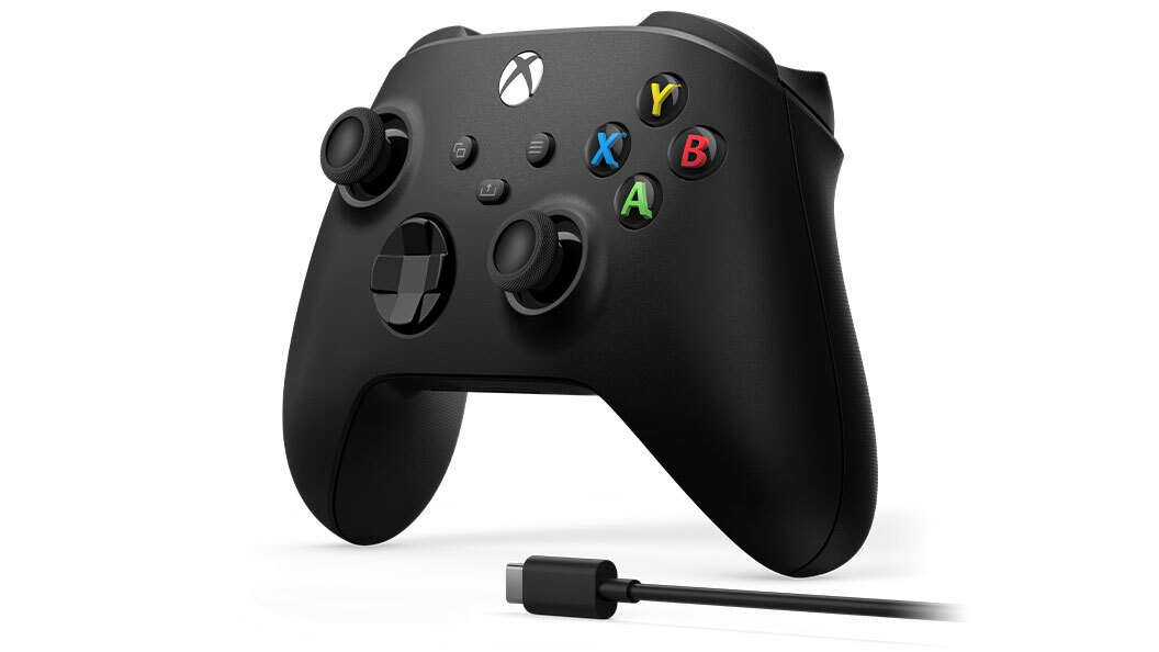 Xbox Series Wireless Controller With Cable / Black