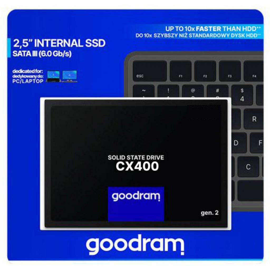GOODRAM CX400 128GB SSD 2.5 / SSDPR-CX400-128-G2