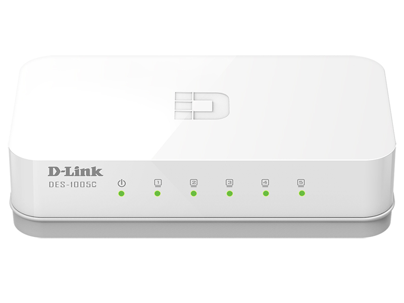 D-link DES-1005C/B1A / White